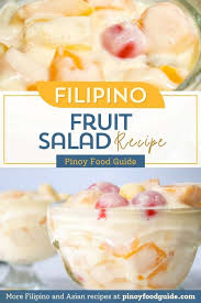 pinoy fruit salad recipe pinoy food guide