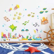 under the sea wall stickers wall