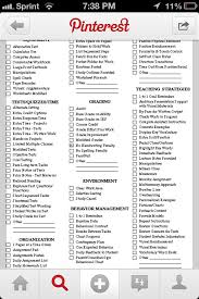 Accommodations Modifications Checklist Special Education