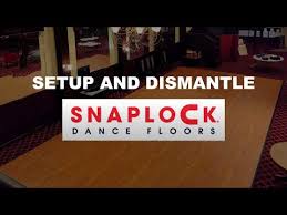 dismantle snaplock dance floors