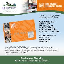 With home depot's charge card, you have the additional option to make payments in increments. Use Your Home Depot Credit Card E T Mechanical Ltd Facebook