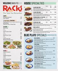 menu racks