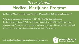 You will receive the medical marijuana card in your mail and you will be able to buy cannabis legally from a dispensary of your choice in pa. Q I Lost My Medical Pennsylvania Department Of Health Facebook