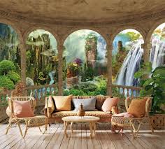 Wall Mural Terrace Balcony With Arches