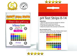 Scientific Grade Universal Ph Test Strips Research Lab Urine Saliva Full Ph Range Of 0 14 100 Strips Four Panel Scientific
