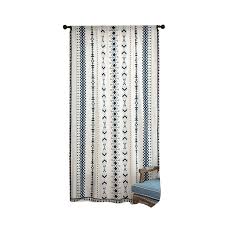 Cotton Llinen Curtain Panel With