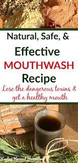 herbal antibacterial mouthwash recipe