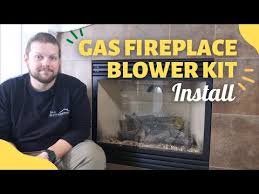 Gas Fireplace Blower Kit