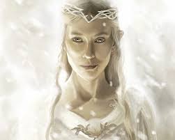 galadriel art luminos elf queen