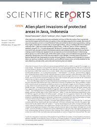 Yayasan cn di ci / yayasan cn di ci :. Pdf Alien Plant Invasions Of Protected Areas In Java Indonesia