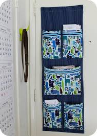 Sew A Fabric Mail Organizer