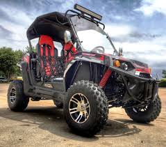 New 150x 150cc Golf Cart Challenger Utv Fully Loaded Edition With Led Light Bar More