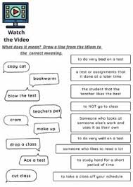 Check out this idiom unit right away! Idioms Worksheets And Online Exercises