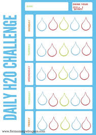 How Much Water Should I Drink A Day Chart Best Picture Of
