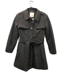 Kate Spade Black Belted Swing Trench