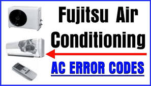 fujitsu air conditioning ac error codes
