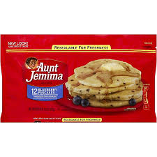 aunt jemima pancakes blueberry 12 ct