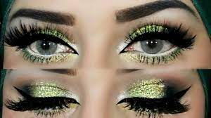 3d glitter party makeup
