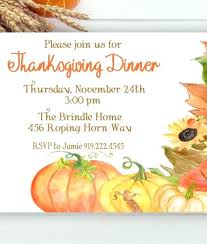 Thanksgiving Pie Party Invitations Tinajoathome