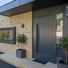 Aluminium Front Entrance Doors Modern