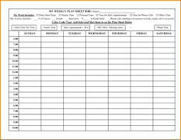 Weekly Sales Call Report Template And Doc Sales Call Plan Template