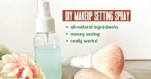 diy makeup setting spray with natural