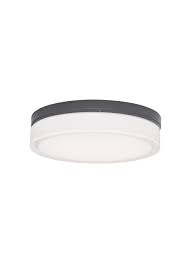 Tech Cirque Small 6 Led Charcoal Exterior Wall Ceiling Light Fixture 700owcqs830h120