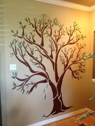 family tree wall painting