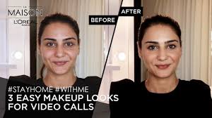 virtual date makeup looks
