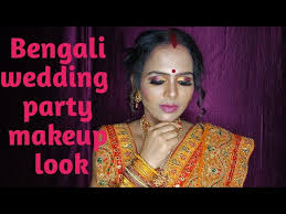 bengali wedding party makeup look you