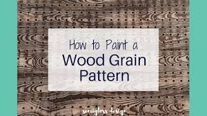 paint a wood grain pattern on pegboard