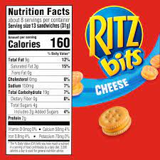 ritz bits cheese sandwich ers 8 8 oz