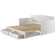 White Twin Daybed With King Conversion