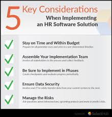 Hr System Implementation How To Implement Hr Software