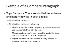 Comparison Contrast Essay Topics Examples What Is The Comparison And