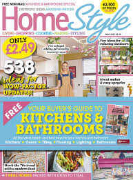 Light grey gloss kitchen with oak worktop offcuts officemax printing. Homestyle Issue 05 2021