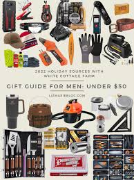 gift guide for men under 50 liz