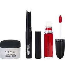 mac travel exclusive lip kit red