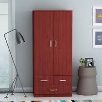 Supplement your closet space with stylish armoires and wardrobe closets that keep your clothing and other items neat and organized. Solid Wood Armoires Wardrobes You Ll Love In 2021 Wayfair