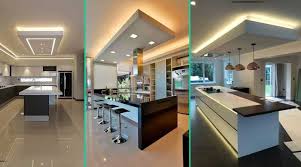 kitchen with ceiling design