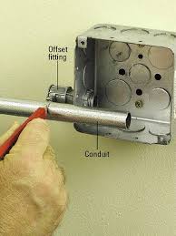 Install Conduit To Protect Wiring