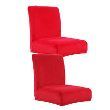 Promo 2pcs Dining Chair Seat Covers