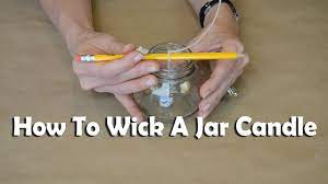 candle making 101 how to wick a jar