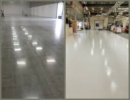 concrete floor coating vs polished