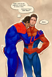 hyo wx, miguel o'hara, peter b parker, marvel, spider