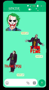 The pictures below are a preview of the stickers in this pack. Jokers Stickers For Whatsapp 2019 For Android Apk Download