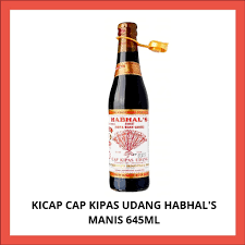 Even if i buy cap kipas udang also he refuse to use and buy his own adabi instead. Kicap Cap Kipas Udang Habhal S Manis Masin 345ml Shopee Malaysia