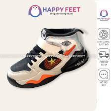 Giầy thể thao thời trang trẻ em Happy Feet đế mềm cho bé trai 6-15 tuổi-  No808 - Giày thể thao bé trai