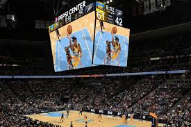 The nuggets compete in the national basketball association (nba). The Nuggets Massive New Scoreboard Will Blow Your Mind For The Win