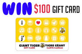 win a 100 giant tiger gift card